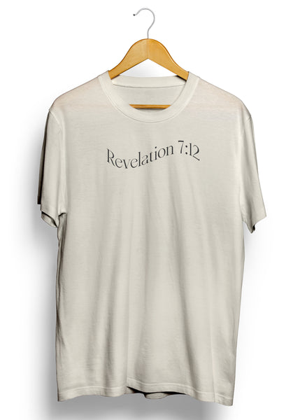 Revelation 7:12 - Natural Tee